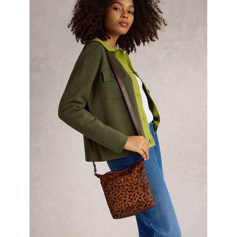 White Stuff Fern Leather Crossbody image number 1